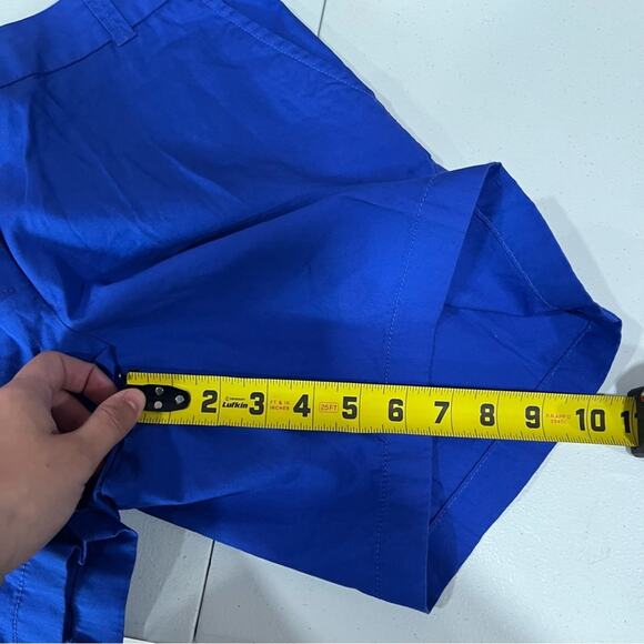 JCrew Factory Royal Blue 7” Broken In Chino Shorts Preppy 78539 - Picture 6 of 6